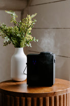 Simply Modern Scents electric home diffuser with 8 oz diffuser oil, standalone and HVAC integrated, in a sleek modern design.