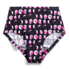 Spirit Nest moon phases period underwear for women, breathable apparel with moon phase designs on comfortable shorts.