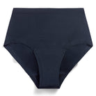 Spirit Nest moon phases print period underwear for women, breathable and comfortable apparel for menstrual health.