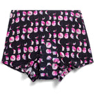 Spirit Nest moon phases pattern period underwear for women, comfortable apparel with celestial print.