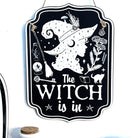 Wooden sign with witchy decor design from Spirit Nest, perfect for home witch-themed kitchen or decor accents.