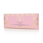Spongellé French Lavender Body Wash Infused Back Buffer showing a textured, lavender-scented back scrubber for body cleansing