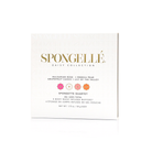 Spongellé Spongette Quartet Body Gift Set with four exfoliating body sponges in colorful packaging.