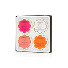 Spongellé Spongette Quartet Body Gift Set with four exfoliating body sponges in colorful packaging.