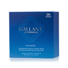 Men's Gallant Buffer by Spongellé, a body wash infused buffer with a textured surface for cleansing and exfoliating skin.