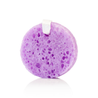 Spongellé Acoustic Harmony Love & Notes body wash-infused buffer with floral and musical design for gentle cleansing.