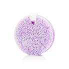 Spongellé Acoustic Harmony Love & Notes body wash-infused buffer with floral and citrus scents, displaying its textured sponge surface.
