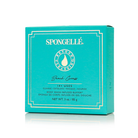 Spongellé Beach Grass Body Wash Infused Buffer in boxed flower packaging showing the exfoliating sponge with floral design.