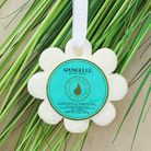 Spongellé Beach Grass Wild Flower soap sponge body wash infused buffer with floral and grassy design for gentle cleansing.