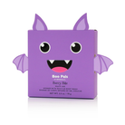 Spongellé Berry Bite Bat Boo Pals Body Wash Infused Buffer with vibrant purple and berry-themed design.