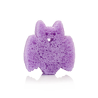 Spongellé Berry Bite Bat Boo Pals Buffer, a body wash infused buffer with berry scent, featuring a cute bat design.