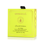 Spongellé Coconut Verbena Body Wash Infused Buffer in a boxed floral packaging, designed for gentle cleansing and exfoliation.