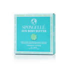 Spongellé Coconut Water Eco Body Buffer, a body wash-infused buffer with coconut scent and textured sponge for gentle cleansing.