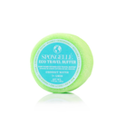 Spongellé Eco Travel Buffer Assorted Pack with body wash infused buffers for gentle cleansing and exfoliation on the go.