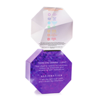 Spongellé Eternal Mint Spiritual Detox body wash infused buffer with amethyst, showing the textured body buffer with mint scent.