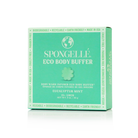 Spongellé Eucalyptus Mint Eco Body Buffer, a body wash-infused buffer with a textured surface for gentle cleansing and exfoliation.
