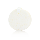Spongellé Fior di Latte Spongelato Buffer, a body wash infused buffer with soft texture and floral scent for gentle cleansing.