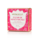 Spongellé Fleur de Honeysuckle Les Fleurs Body Buffer, a body wash infused buffer with floral scent and textured sponge for cleansing.