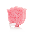 Spongellé Fleur de Honeysuckle Les Fleurs Body Buffer, a body wash-infused buffer with floral scent and soft texture.