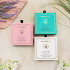 Spongellé Fresh Boxed Flower Set body wash infused buffer with floral design and textured surface for gentle cleansing.