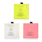Spongellé Fruity Boxed Flower Set body wash infused buffer with floral and fruity design in a decorative box.