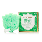Spongellé Les Fleurs Body Buffer Trio Set with three infused buffers for gentle cleansing and floral fragrance.