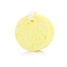 Spongellé Limone Spongelato Buffer, a body wash infused buffer with a citrus lemon scent, designed for gentle skin exfoliation.