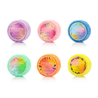 Spongellé Love & Notes Spongette assorted pack of body wash-infused buffers with floral and elegant design.