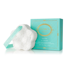 Spongellé Mystic Rose Body Buffer, a body wash infused buffer with floral scent, shown in a sleek, textured sponge form.