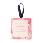 Spongellé Peony Flower Body Wash Infused Buffer in a decorative boxed packaging with pink peony design.