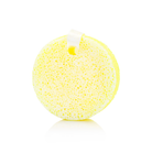 Spongellé Love & Notes Primal Motif body wash-infused buffer, textured body buffer with floral design and vibrant colors.