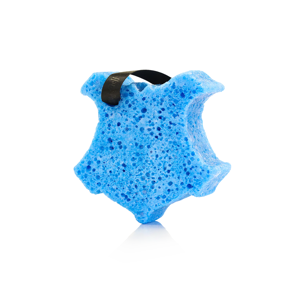 Spongellé Ravenclaw™ Rowena's Wisdom Buffer body wash-infused buffer from Harry Potter™ Collection with blue and silver design