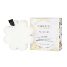 Spongellé Sego Lily Elevation boxed flower body wash infused buffer with floral design and soft texture for skincare.