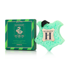 Spongellé Slytherin Salazar's Ambition Body Wash Infused Buffer from Harry Potter Collection, green and black buffer with Slytherin branding.