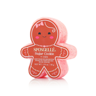 Spongellé Sugar Cookie Holiday Gingerbread Body Wash Infused Buffer with festive scent and textured sponge for gentle cleansing.