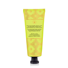 Spongellé Coconut Verbena hand cream tube with floral and coconut imagery, displaying luxurious skin moisturizer.