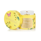 Spongellé Petitgrain Botanica candle for home fragrance, featuring a sleek container with botanical-inspired design.