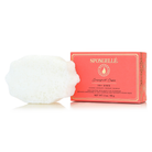 Spongellé Grapefruit Cassis Pedi Buffer showing textured surface for exfoliating feet and citrus scent design.