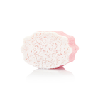 Spongellé Jude Rose Pedi Buffer from Florica featuring a soft pink textured surface for gentle foot exfoliation.