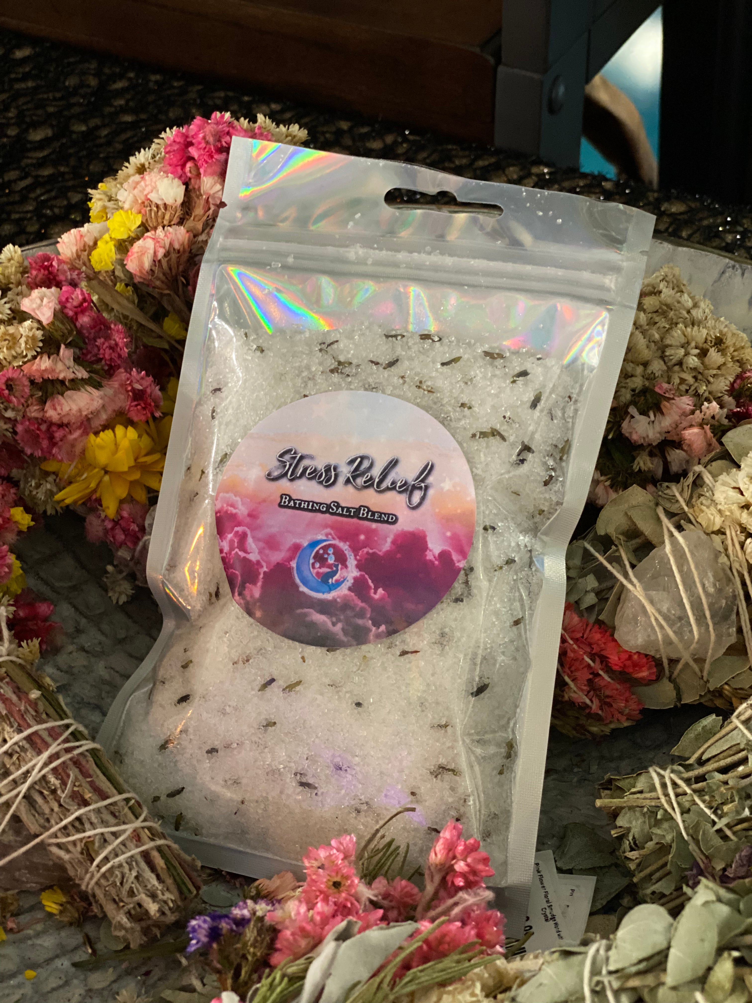 Stress Relief Bath Salt Blend - Practical Magic Store