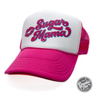 Sugar Mama Foam Trucker Cap by The Graphic Tee, featuring a foam front panel and adjustable snapback closure.