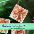 Conditioner bar with Mamaki and Lemongrass botanicals by Sweet ʻŌkole Soap, showcasing a natural, eco-friendly hair care product