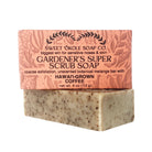 Sweet ʻŌkole Soap Gardener's and mechanic's coarse exfoliating soap bar, natural hand scrub for tough dirt and grime.