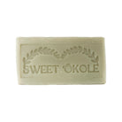 Green Clay and Rosemary Peppermint Soap bar by Sweet ʻŌkole Soap with a crisp scent, vegan skincare product.