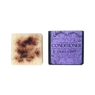 Lavender Clary Sage solid conditioner bar with argan oil by Sweet ʻŌkole Soap, showcasing a natural soap bar with lavender and sage ingredients.