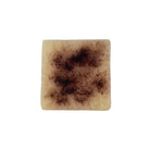 Lavender and clary sage solid conditioner bar with argan oil by Sweet ʻŌkole Soap, shown in natural, unwrapped form.