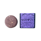Lavender Clary Sage solid shampoo bar with Ratanjot root by Sweet ʻŌkole Soap, showcasing the natural soap bar with botanical ingredients.