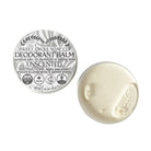 Unscented natural deodorant for sensitive skin by Sweet ʻŌkole Soap, featuring an ultra-gentle, smooth application in a clear container.