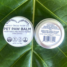 Natural Pet Paw Balm by Sweet ʻŌkole Soap, moisturizing paw salve for dogs and cats with soothing, nourishing ingredients.