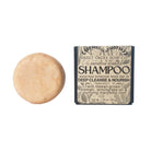 Solid Mamaki Lemongrass Shampoo Bar by Sweet ʻŌkole Soap, showing a natural, handcrafted shampoo bar with fresh lemongrass scent.